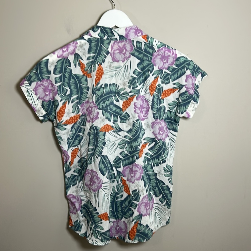 Marine Layer Venice Button Down Multi Floral Shir… - image 5